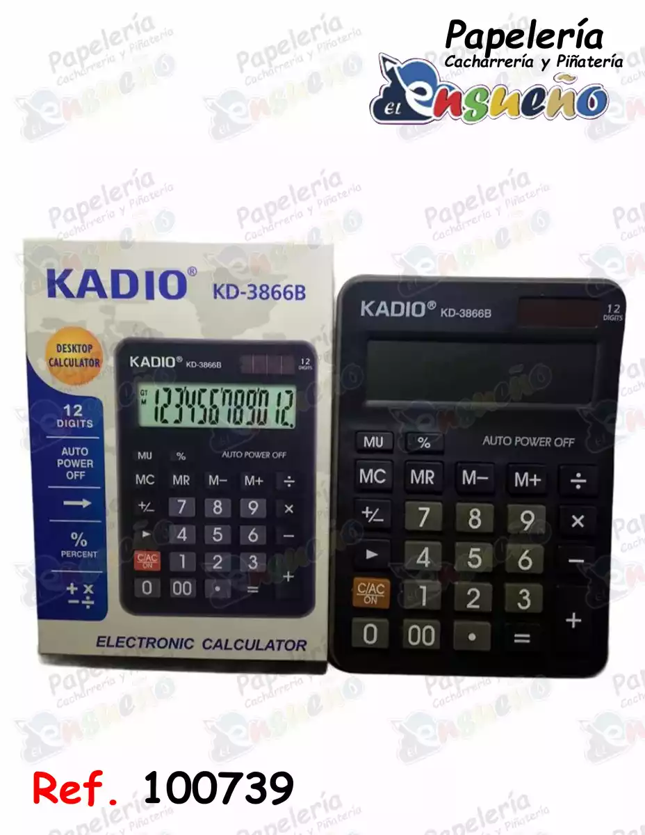 CALCULADORA KADIO KD-3866B