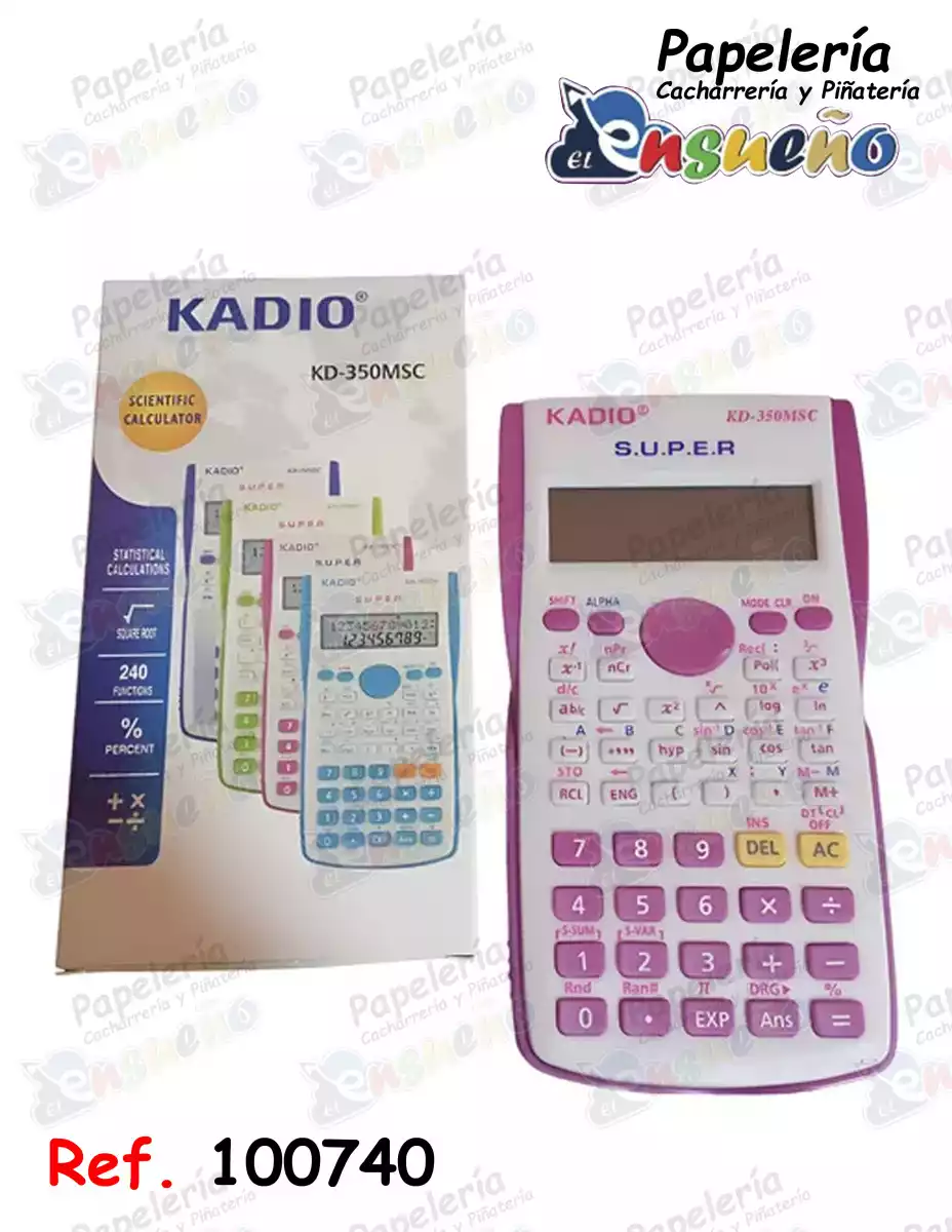 CALCULADORA CIENTIFICA KADIO KD-350MSC