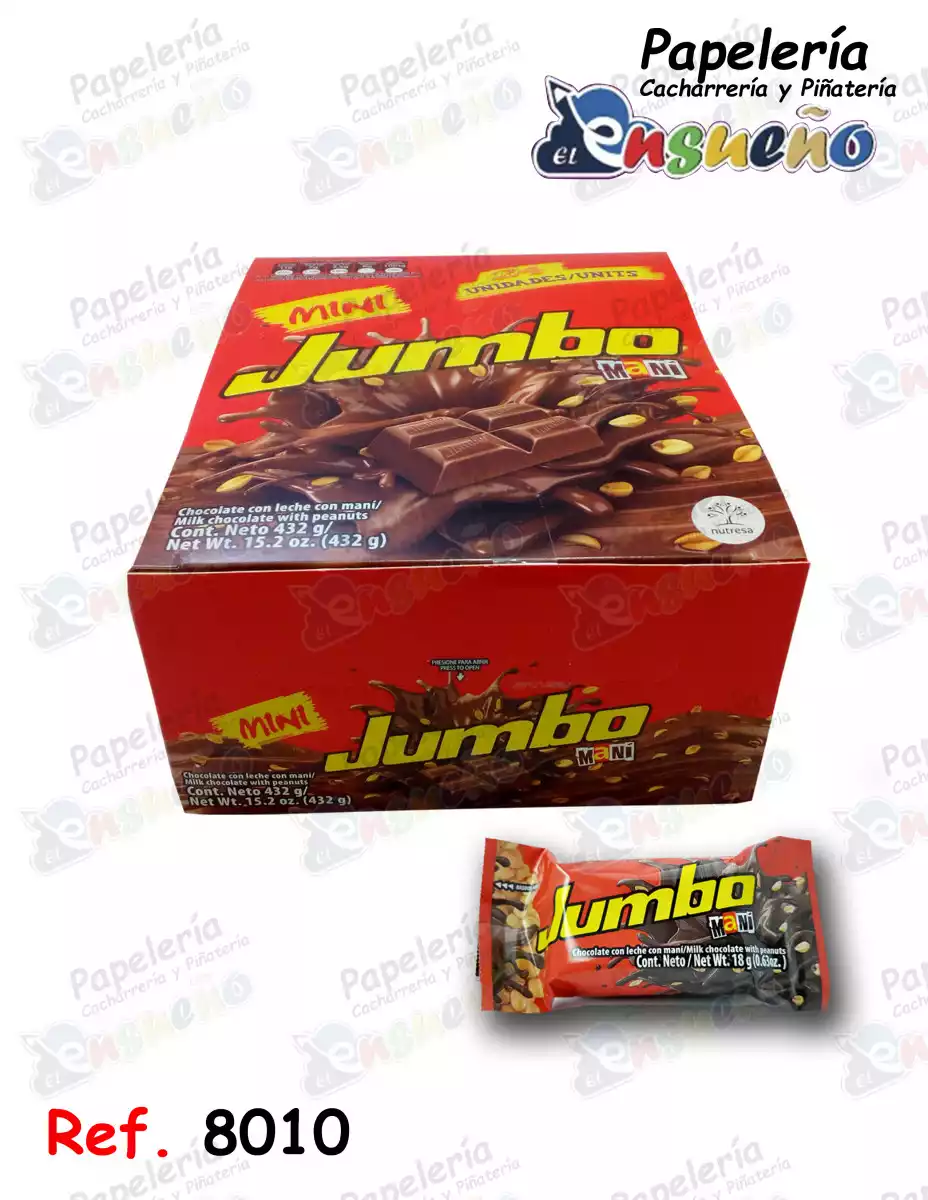 CHOCOLATINA JUMBO MANI MINI