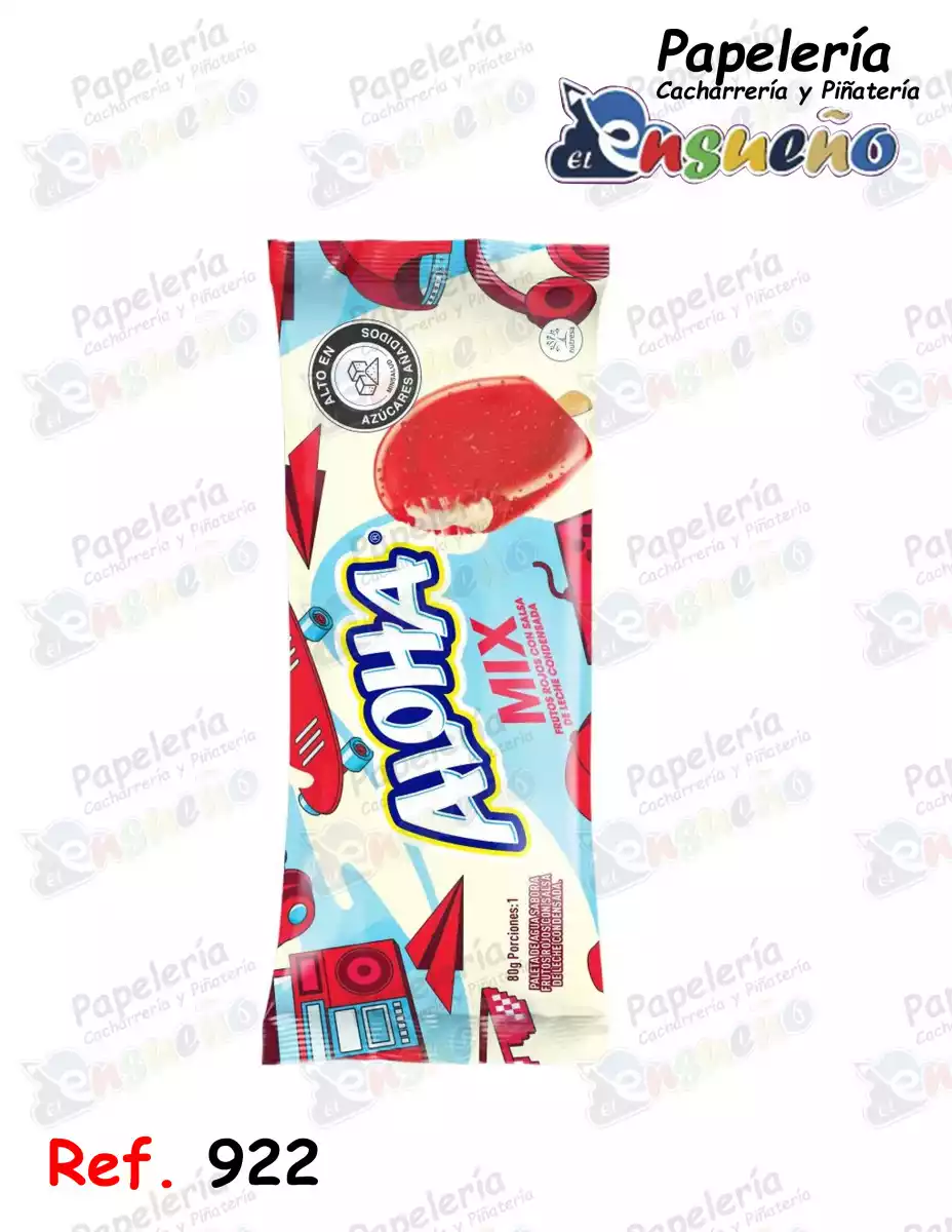 PALETA ALOHA MIX FRUTOS ROJOS
