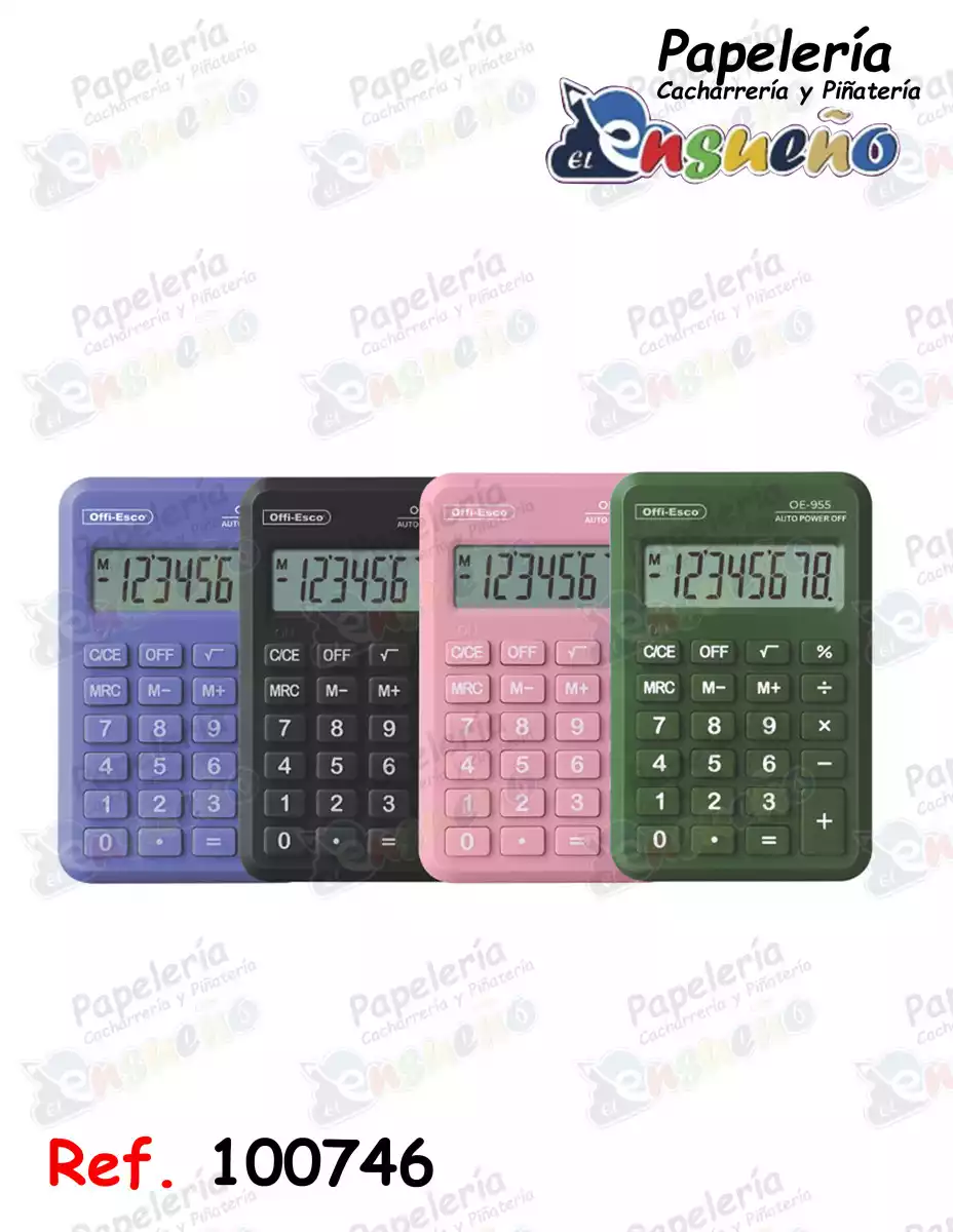 CALCULADORA DE BOLSILLO OE-955