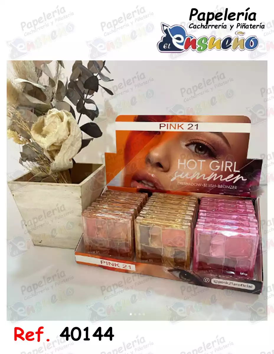 PALETA MULTIUSOS (SOMBRAS-RUBR-BRONCEADOR) S.F.R. COLOR