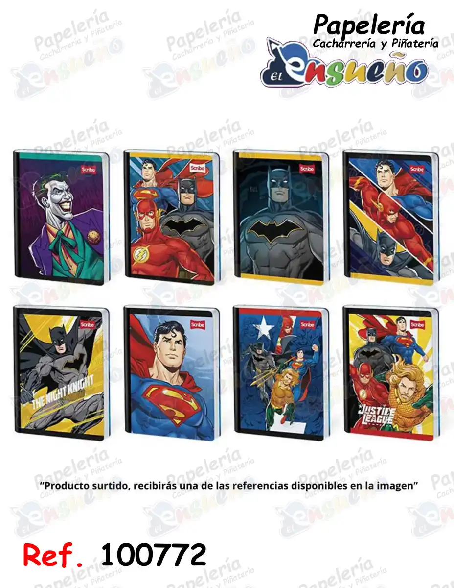 CUADERNO COSIDO 100-2 MARCAS SCRIBE