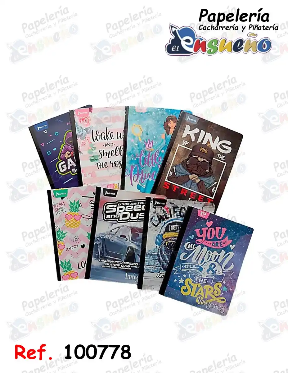 CUADERNO COSIDO 100-2 VIP PAPPYER