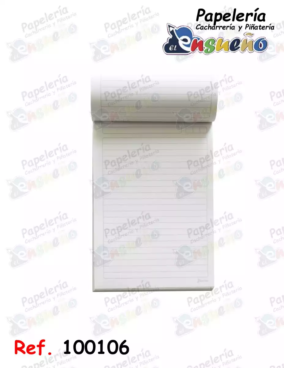 BLOCK RAYADO OFICIO NORMA *70HJ