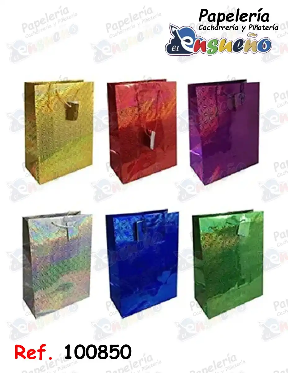 BOLSA DE REGALO HOLOGRAMADA 29,5*38