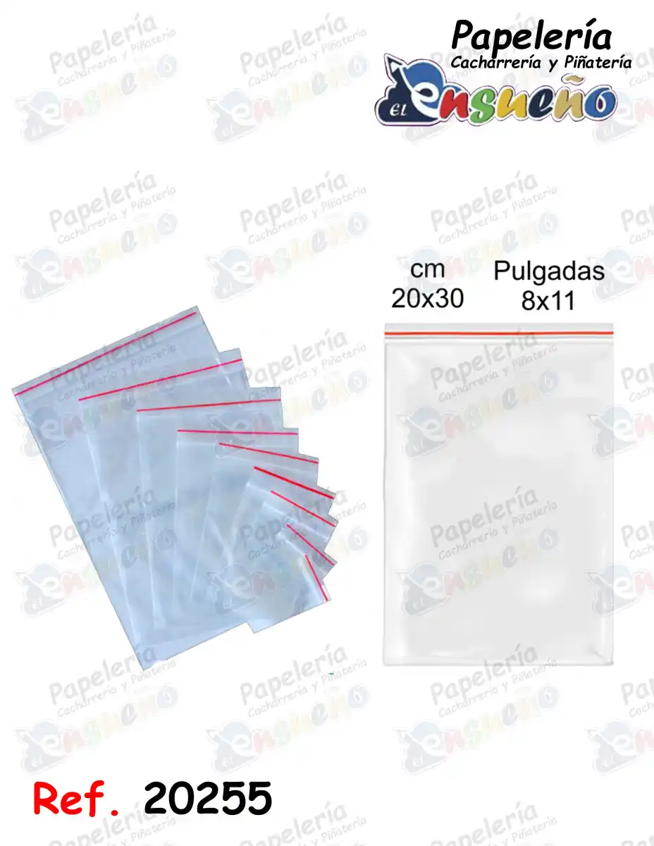 BOLSA ZIPLOC 20*30 (HERMETICA)