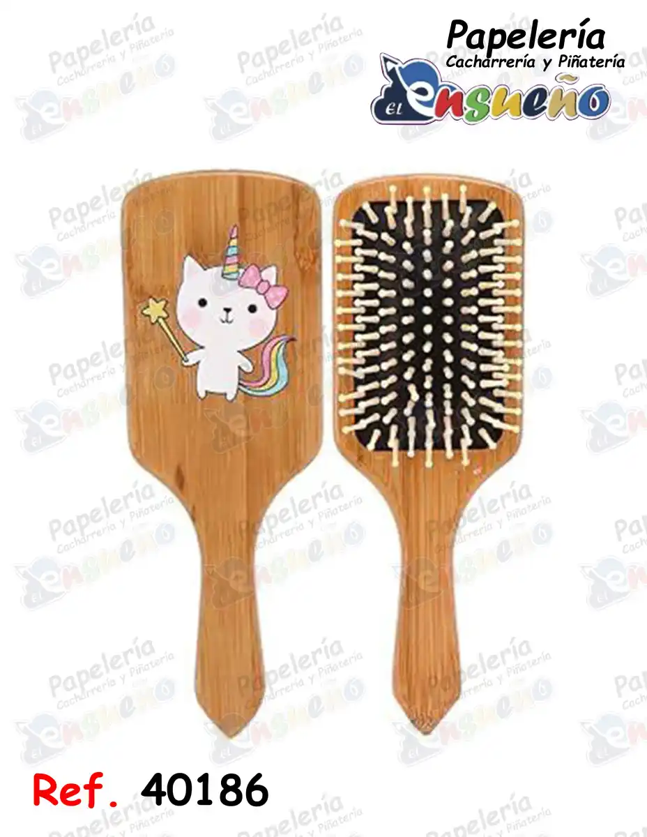 CEPILLO PLASTI-MADERA CON DISEÑO