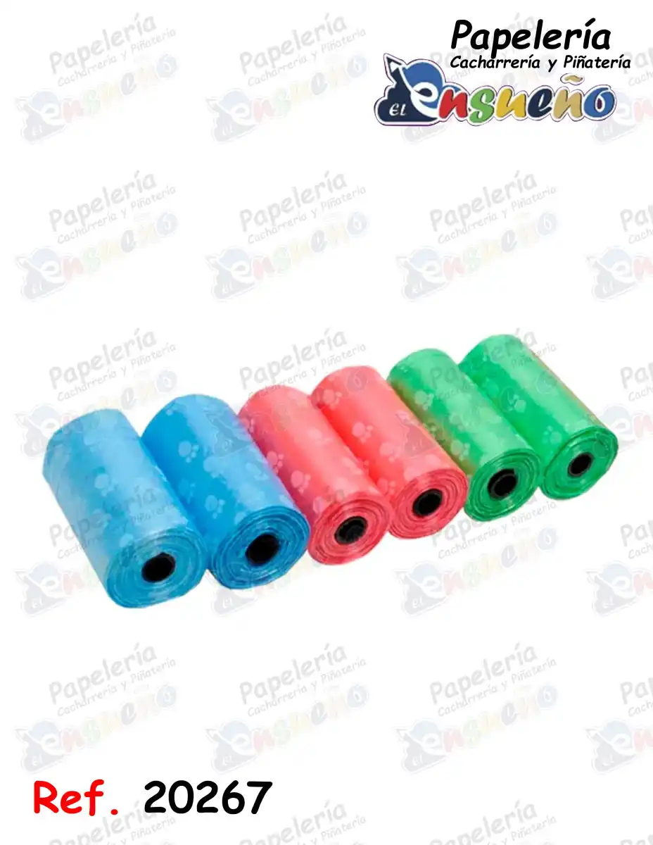 REPUESTO BOLSAS DE PERRO PQT*6