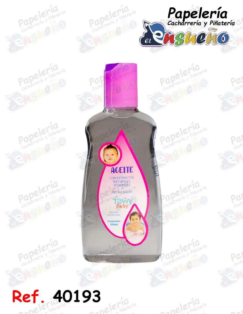 ACEITE PARA BEBE FAWY 100 ML