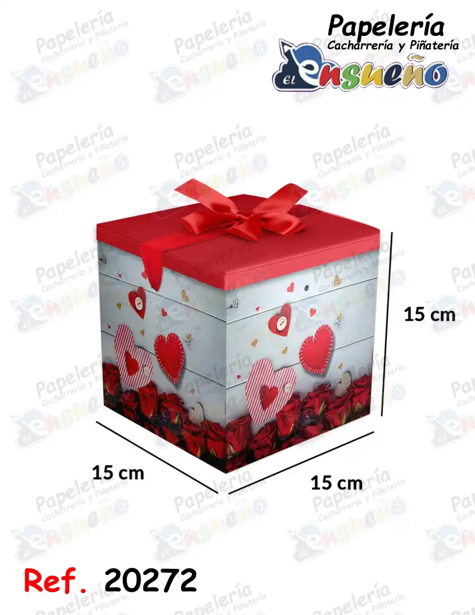 CAJA DE REGALO PEQUEÑA 15X15