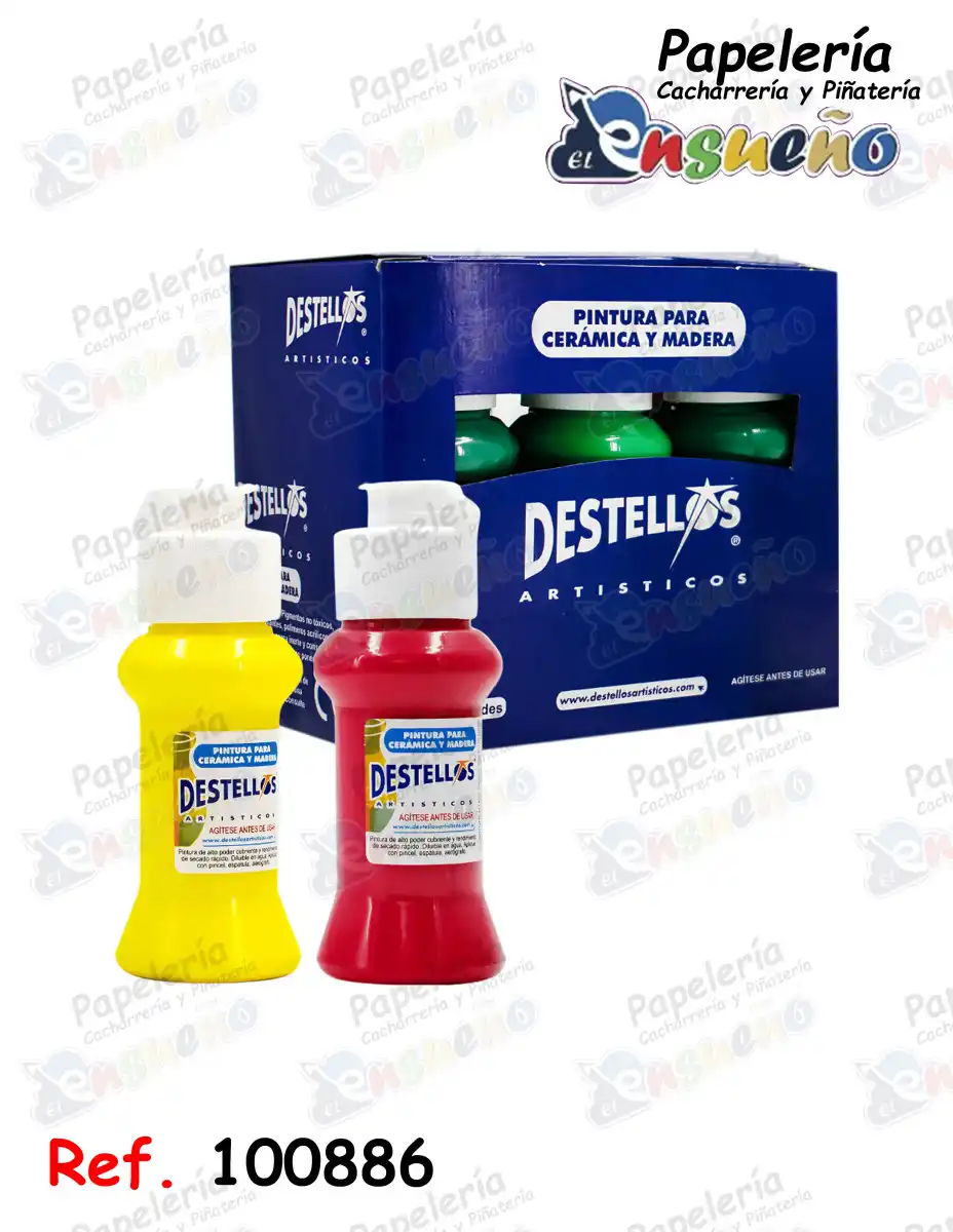 PINTURA DESTELLOS 60 CC
