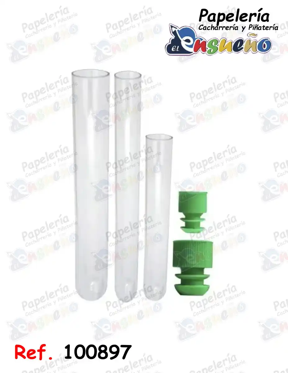 TUBO DE ENSAYO PLASTICO 10*15