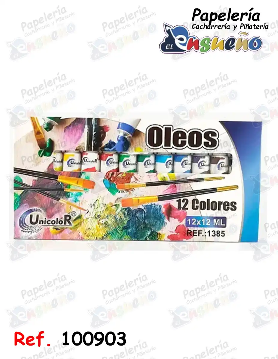 OLEOS UNICOLOR CJ*12 REF 1385