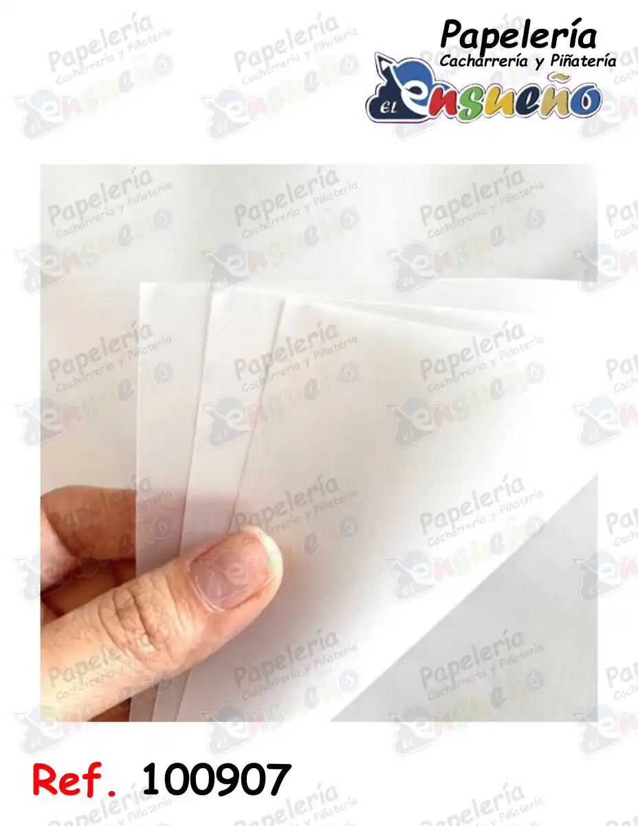 PAPEL PERGAMINO 1/8 115 GR (PQ*25)