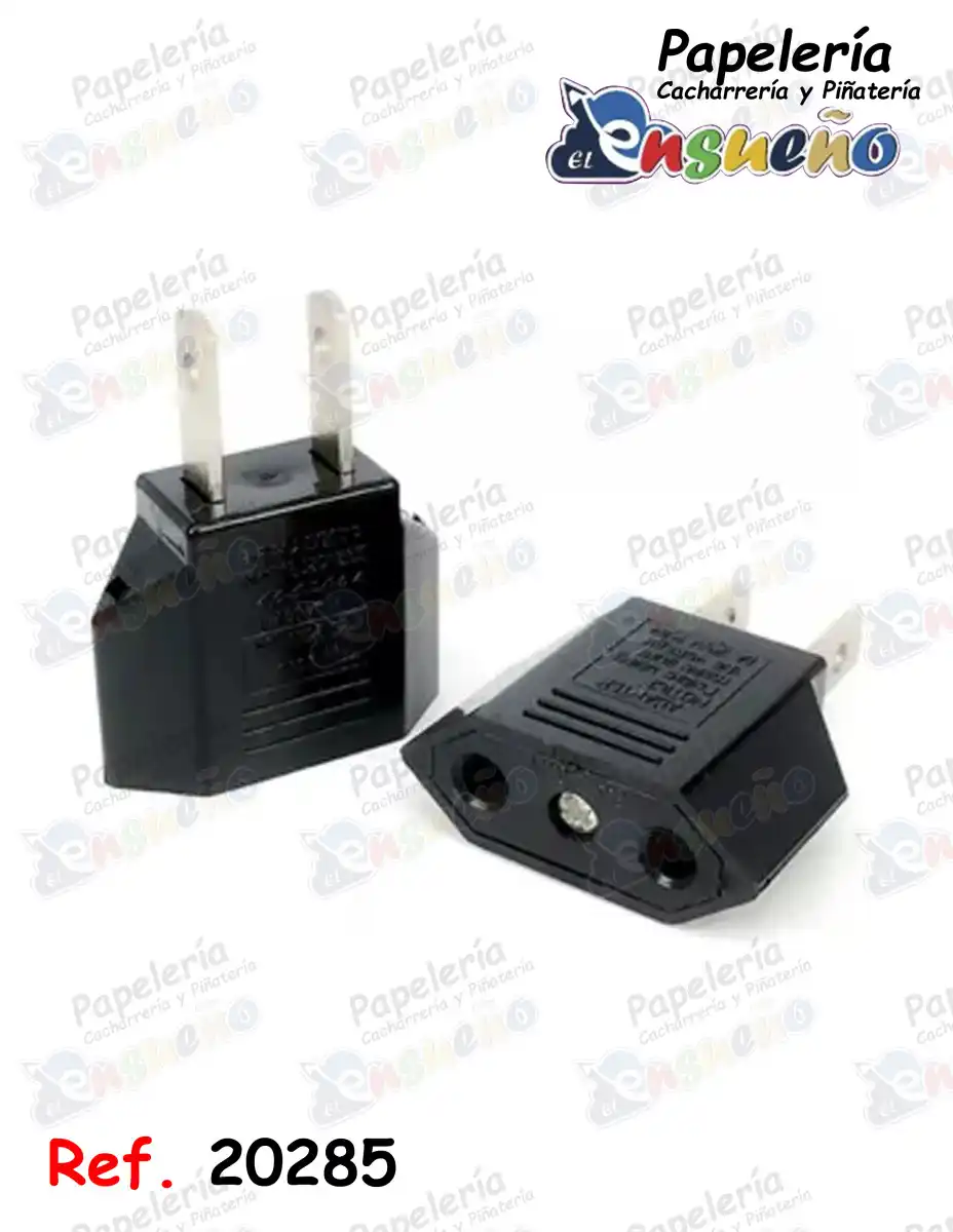 CONVERTIDOR ENCHUFLE EUROPEO A NACIONAL