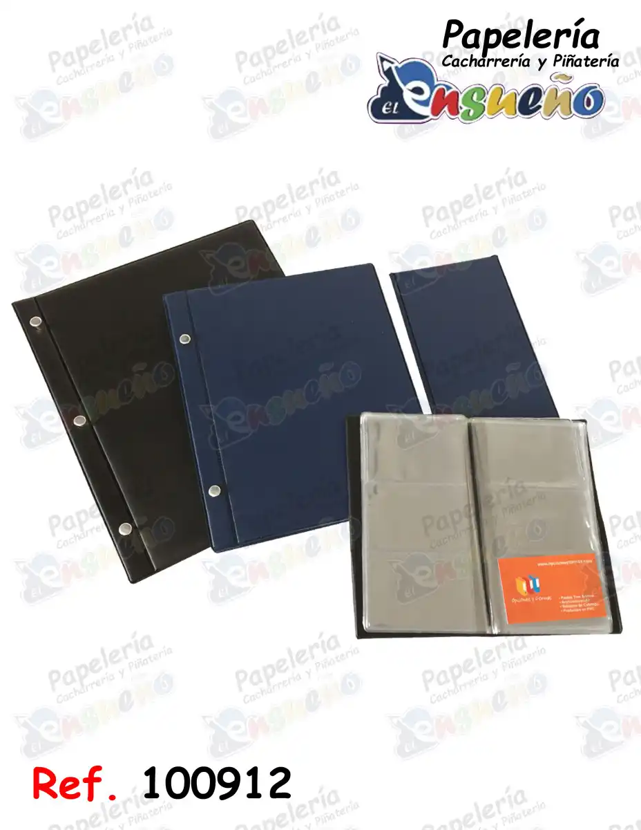 PASTA CATALOGO 3 TORNILLOS CARTA