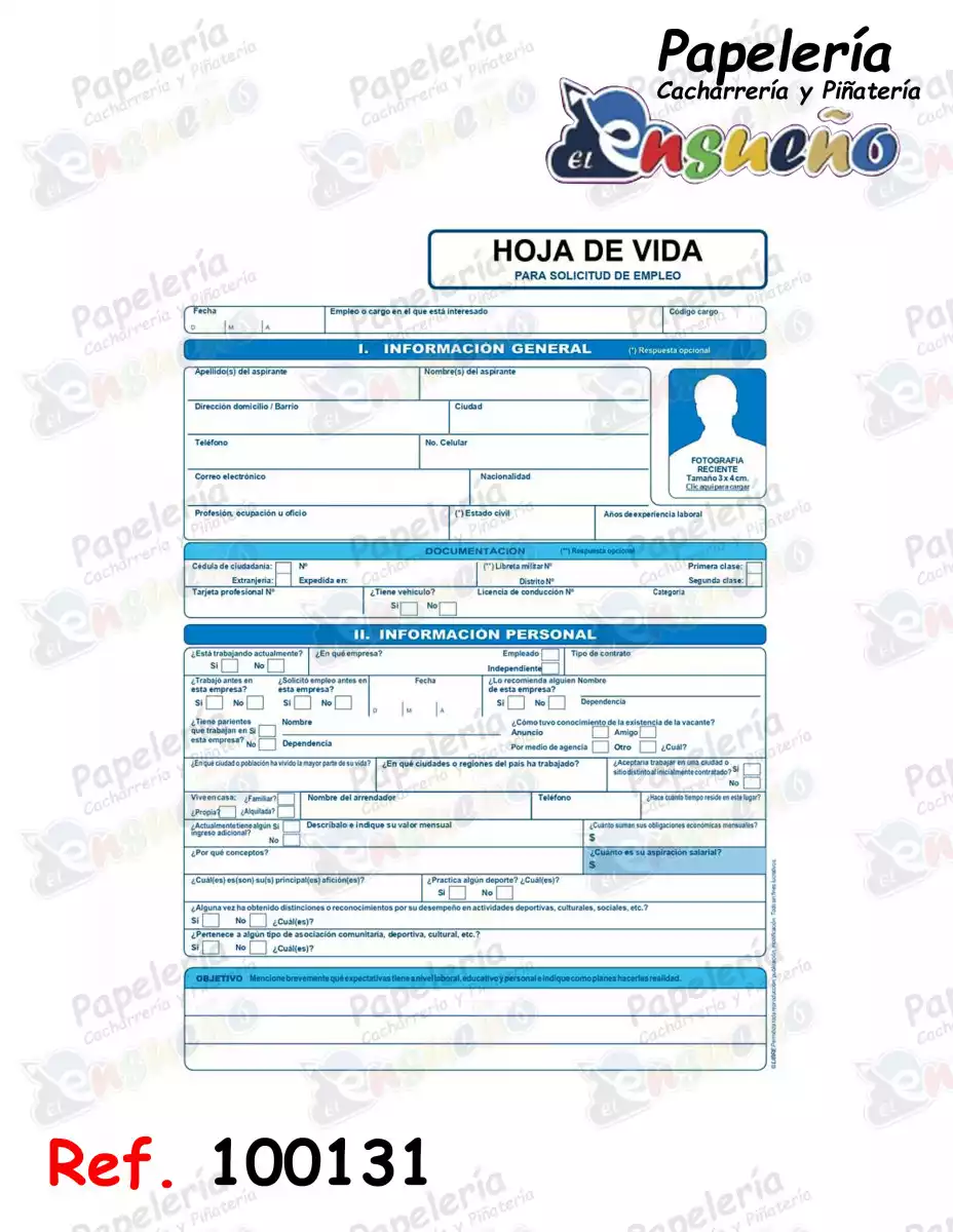 HOJA DE VIDA MINERVA 1003