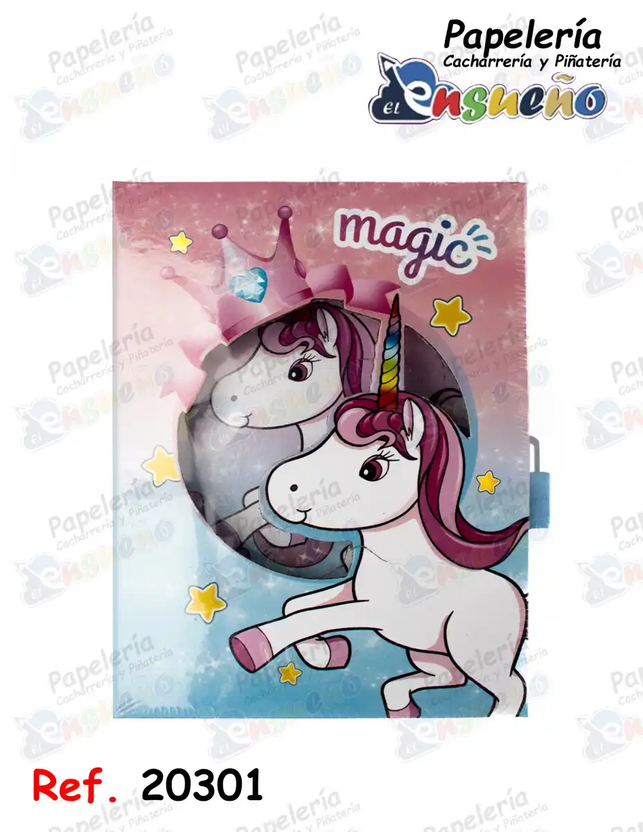 DIARIO INFANTIL UNICORNIO