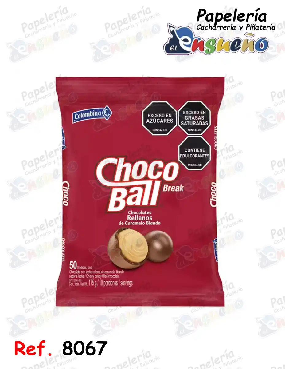 CHOCOBALL INDIVIDUAL 3,5 GR
