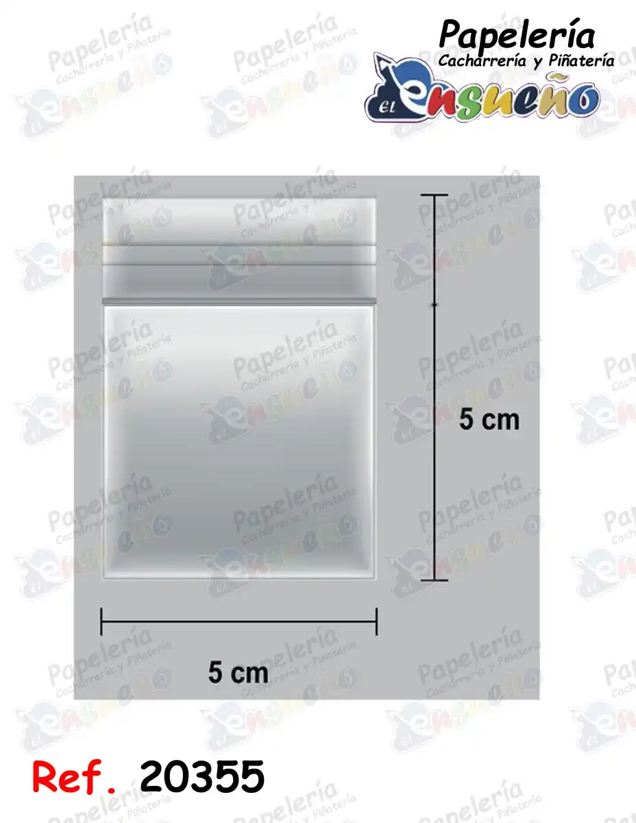 BOLSA ZIPLOC 5X5