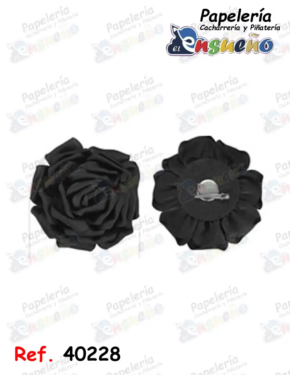 MOÑO PINZA FLOR MEDIANO