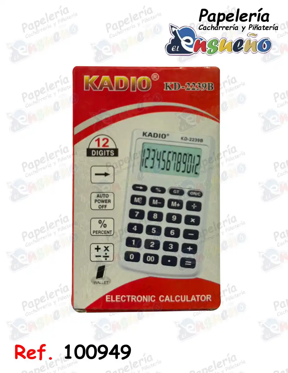 CALCULADORA KADIO KD-2239B