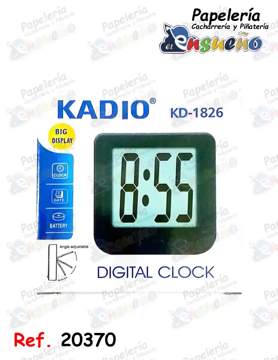RELOJ DIJITAL KADIO MINI KD-1826