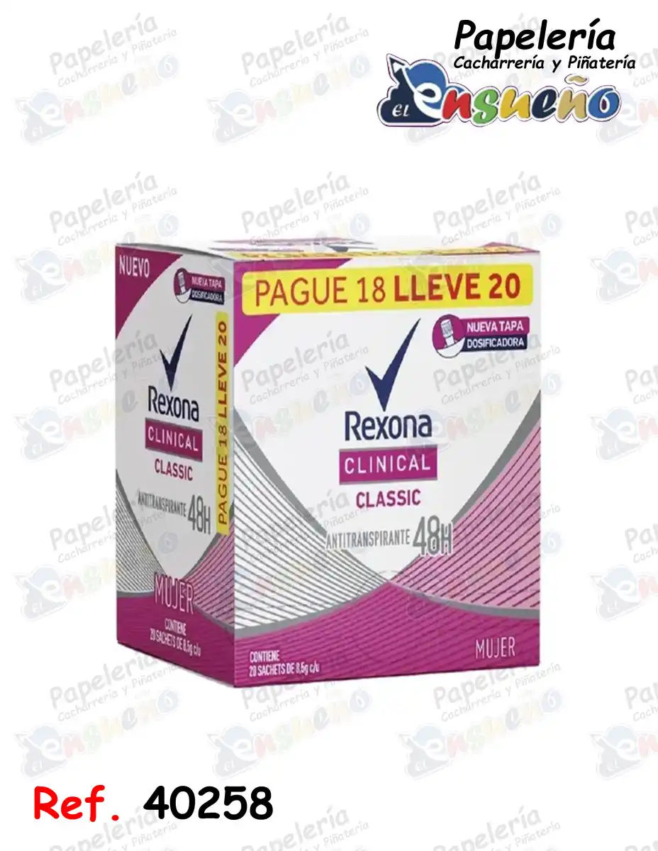 DESODORANTE REXONA CLINICAL EN CREMA