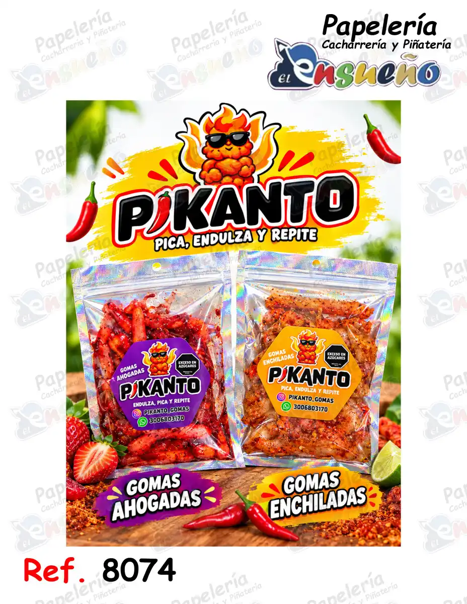 GOMAS PIKANTO 35 GR