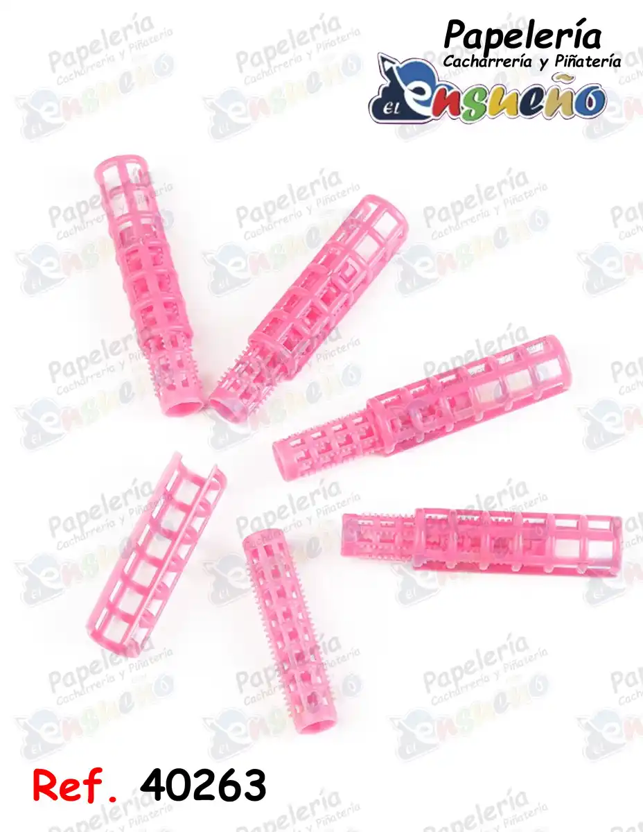 RULO PLASTICO PEQUEÑO PQT*10