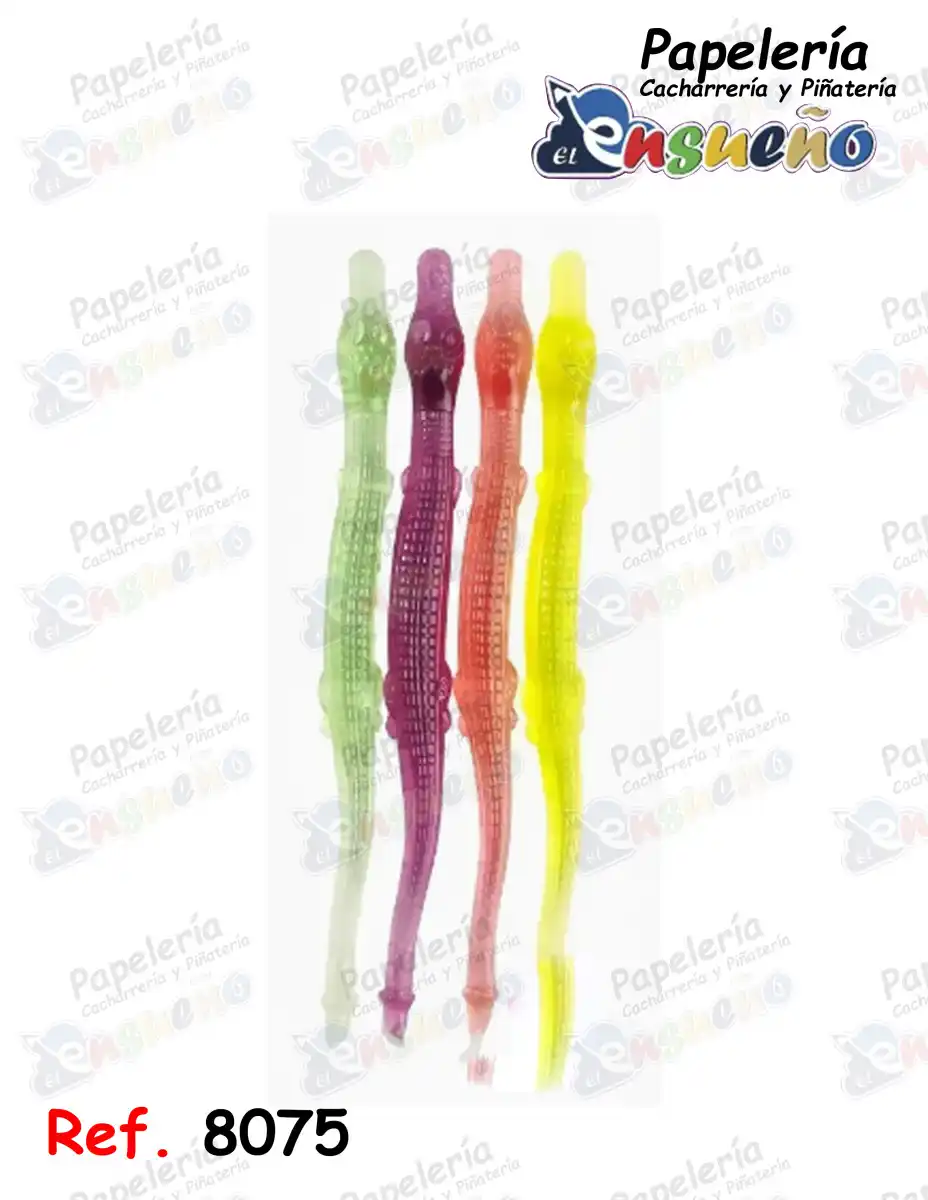 GELATINA DE FRUTAS COCODRILO
