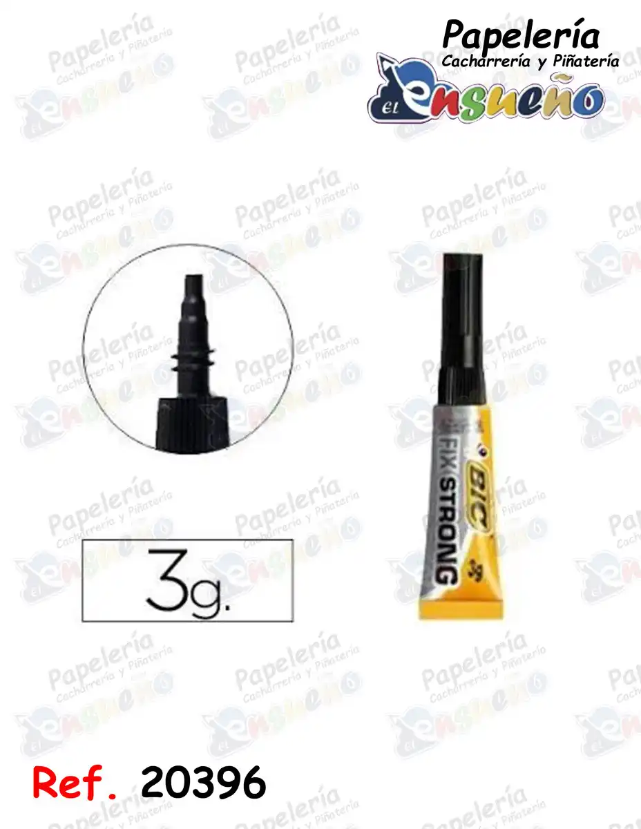 SUPER BONDER BIC FIX STRONG
