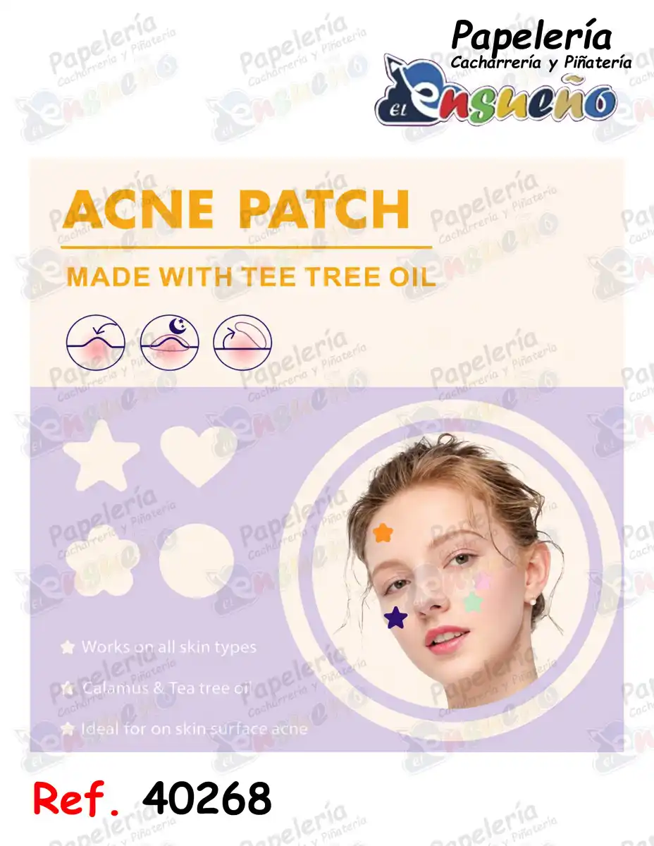 PARCHES ANTI - ACNE