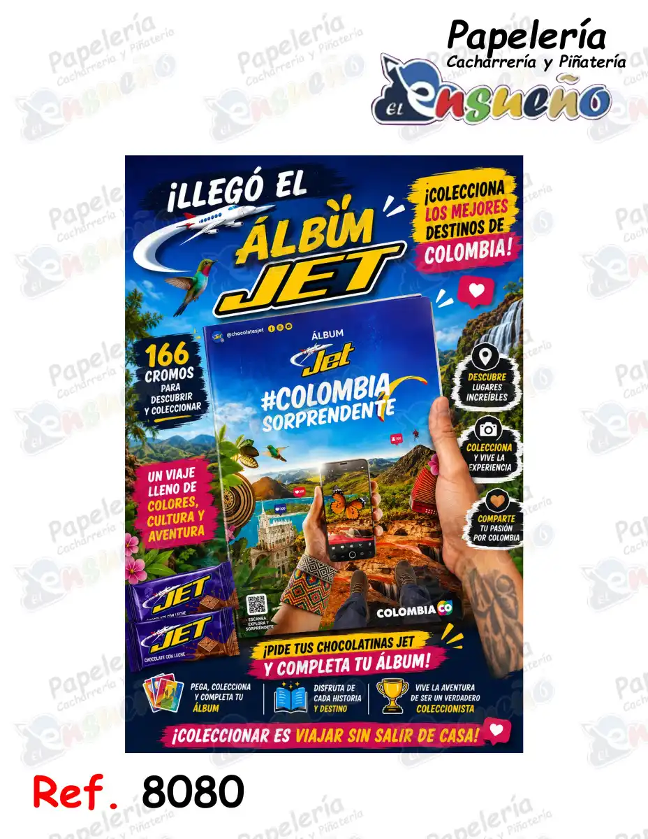 ALBUM JET COLOMBIA SORPRENDE