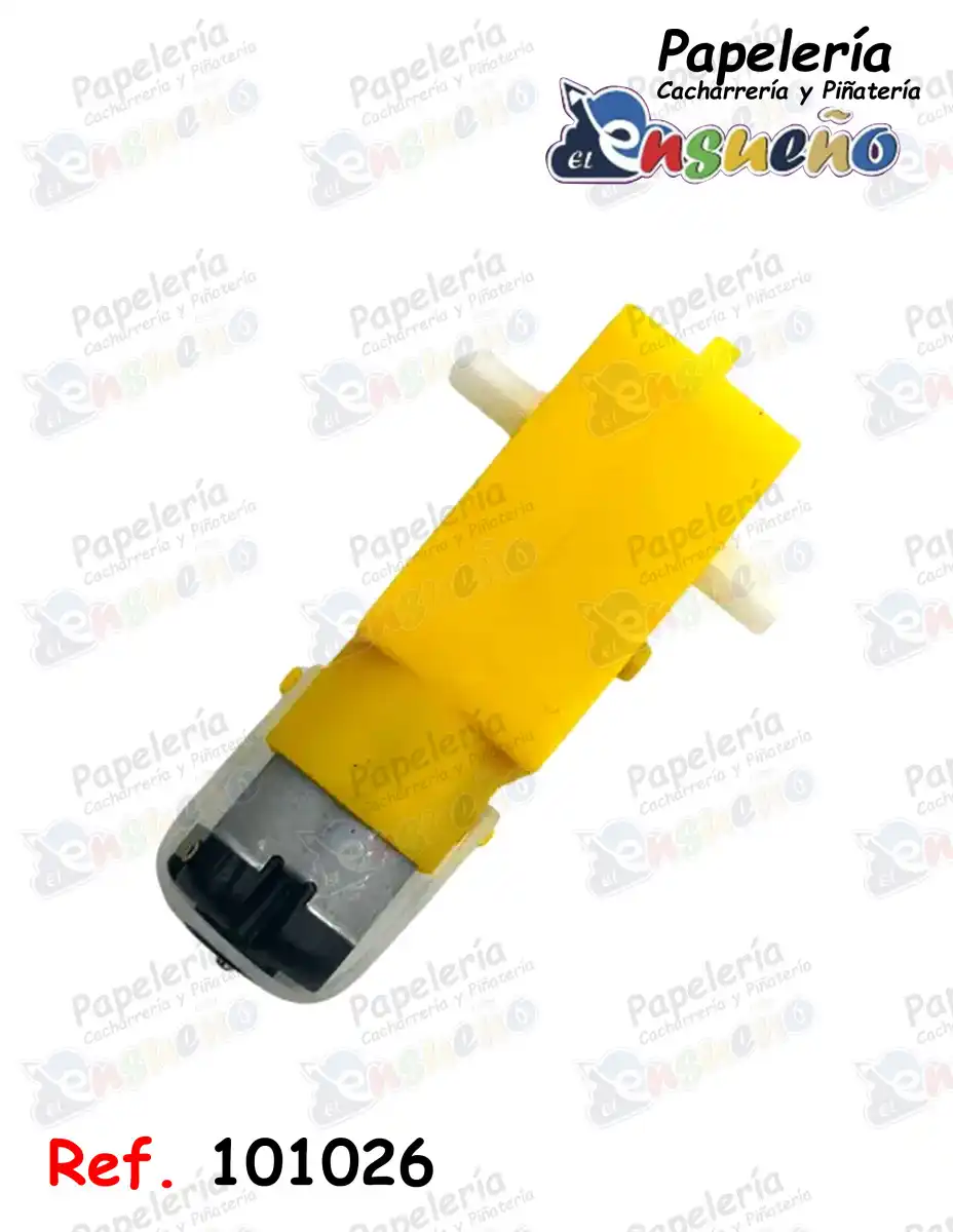 MOTORREDUCTOR  AMARILLO 6V