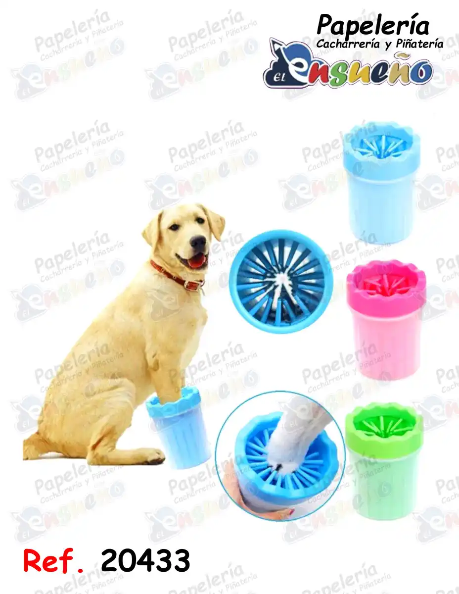 LAVADERO DE PATAS PARA MASCOTAS PEQUEÑO