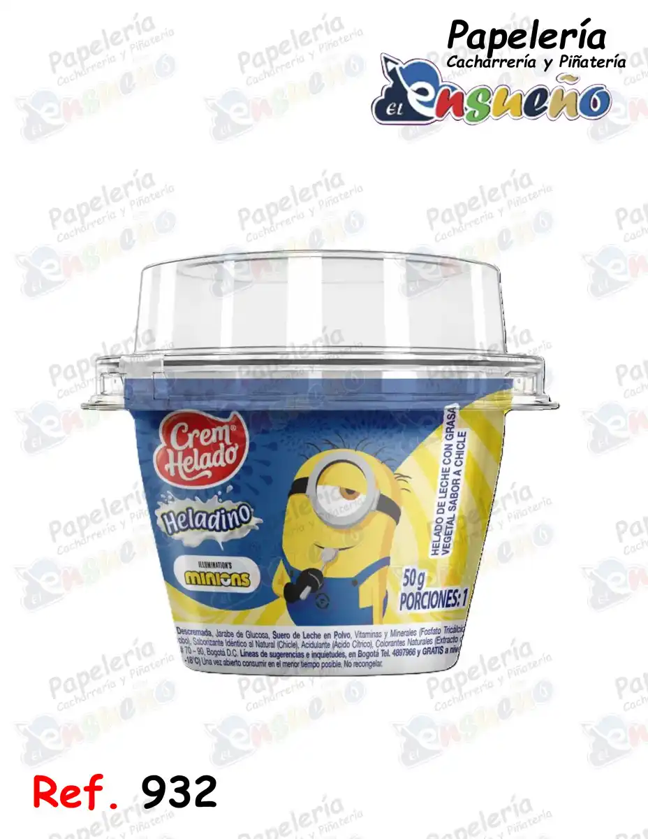 VASO MINIONS 50 GR