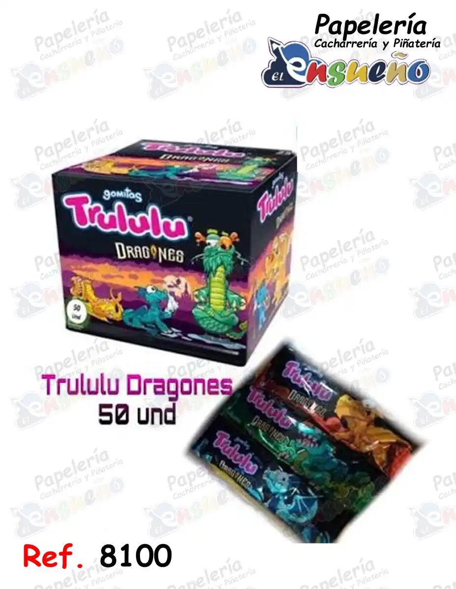 GOMA DRAGONES TRULULU 18 GR