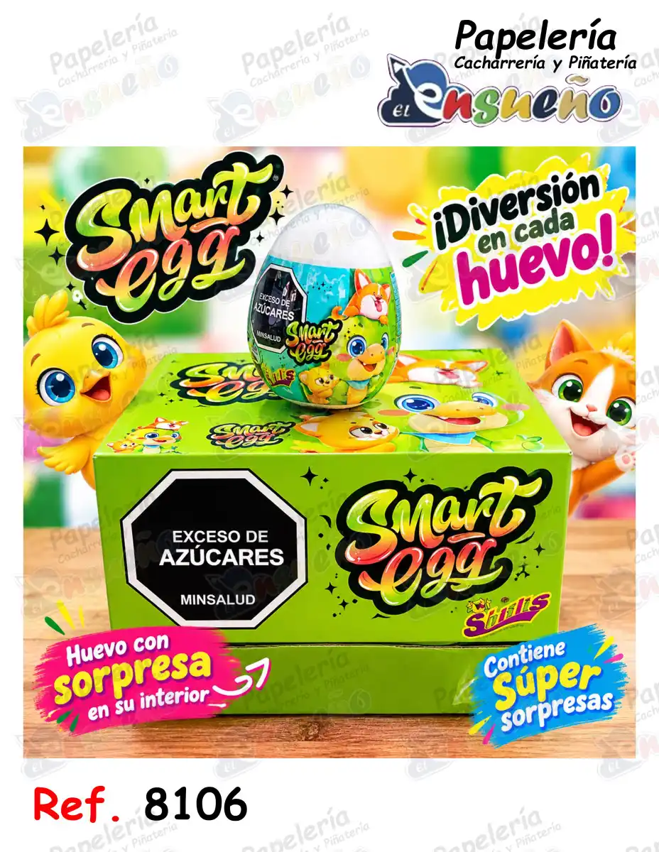 HUEVO SORPRESA SMART EGG