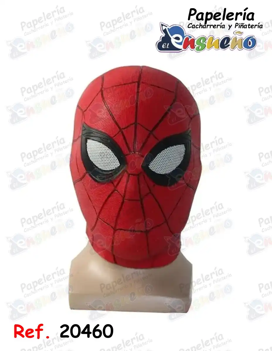MASCARA EN LATEX SPIDERMAN