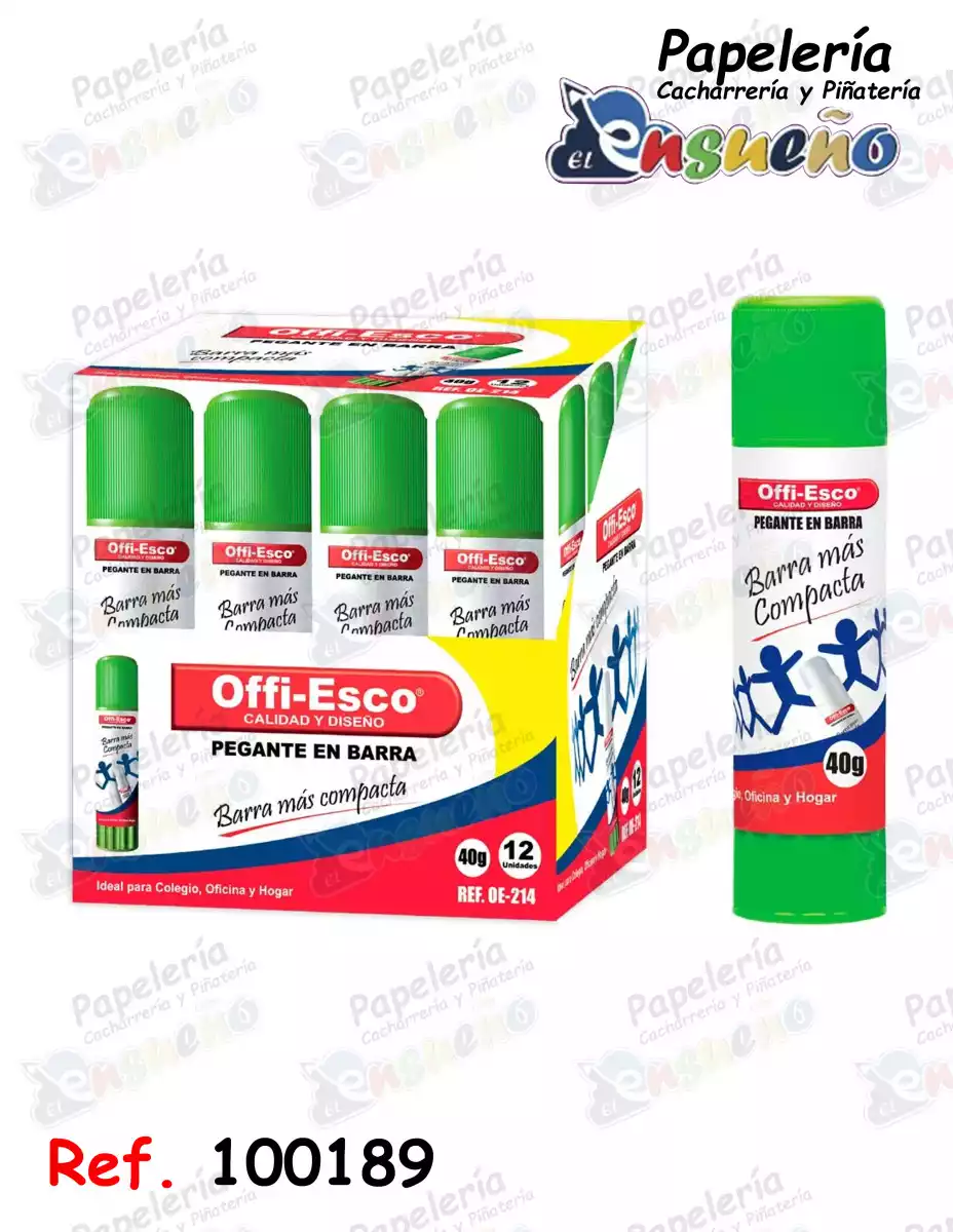 PEGANTE EN BARRA OFFI-ESCO OE-214 40 GR