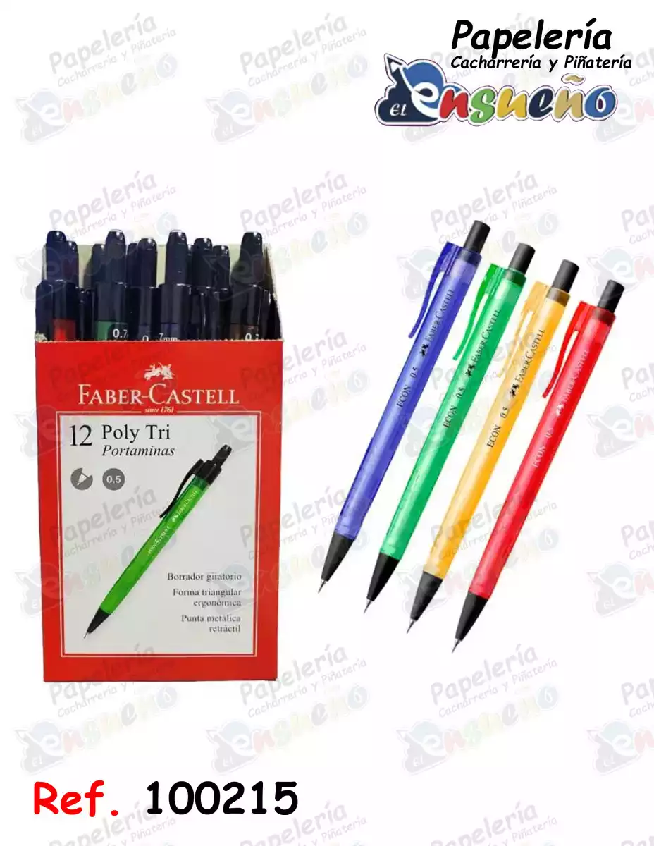 PORTAMINAS POLY TRI FABER-CASTELL