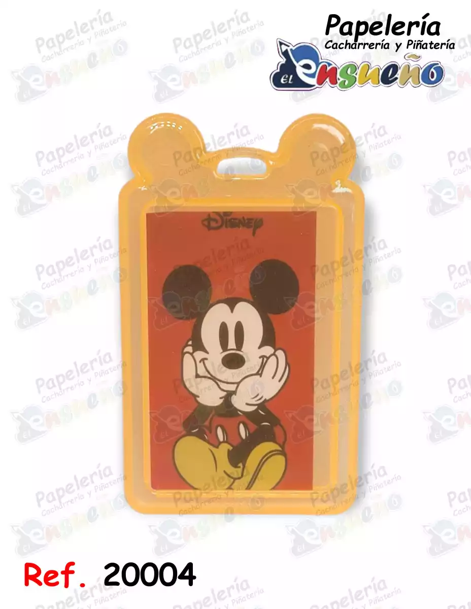 PORTA CARNET PLASTICO TRASLUCIDO ECO