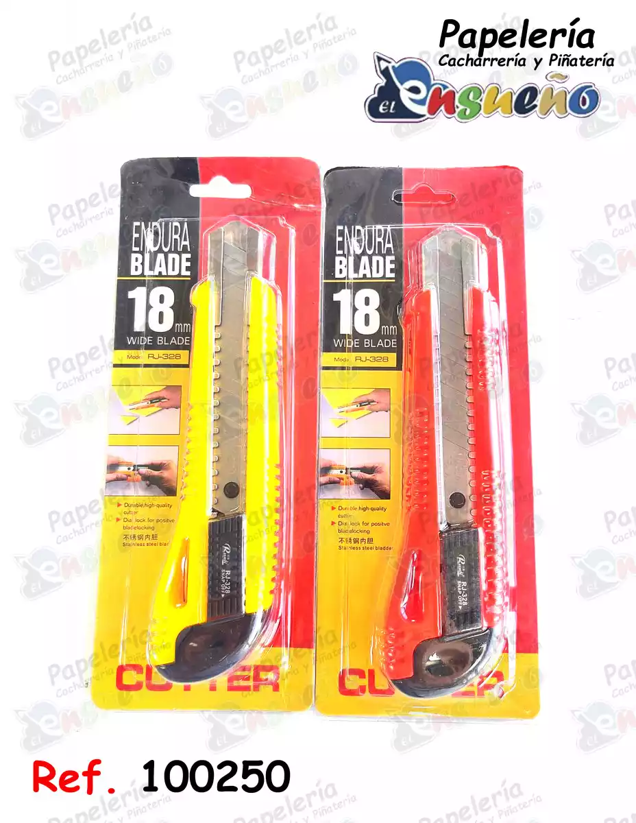 BISTURI PLASTICO 18 MM