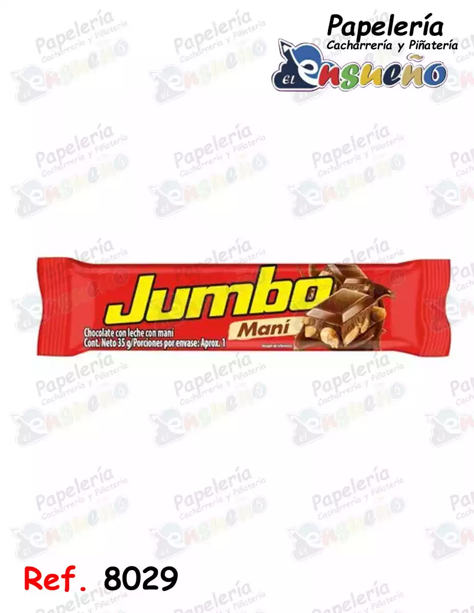 CHOCOLATINA JUMBO MANI MEDIANA