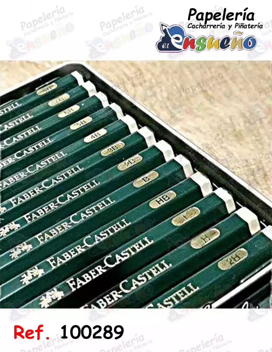 LAPIZ DE DIBUJO FABER-CASTELL 9000