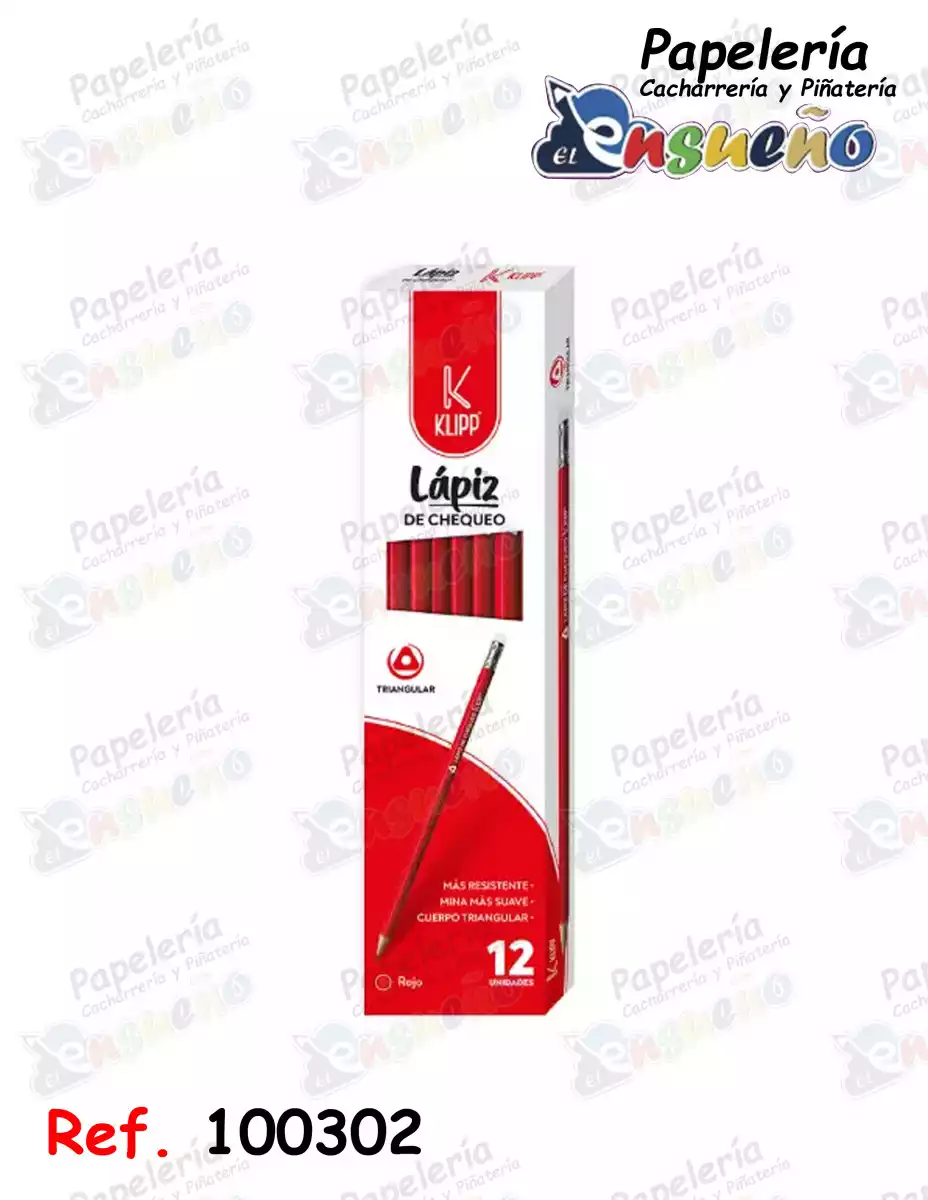 LAPIZ ROJO KLIPP