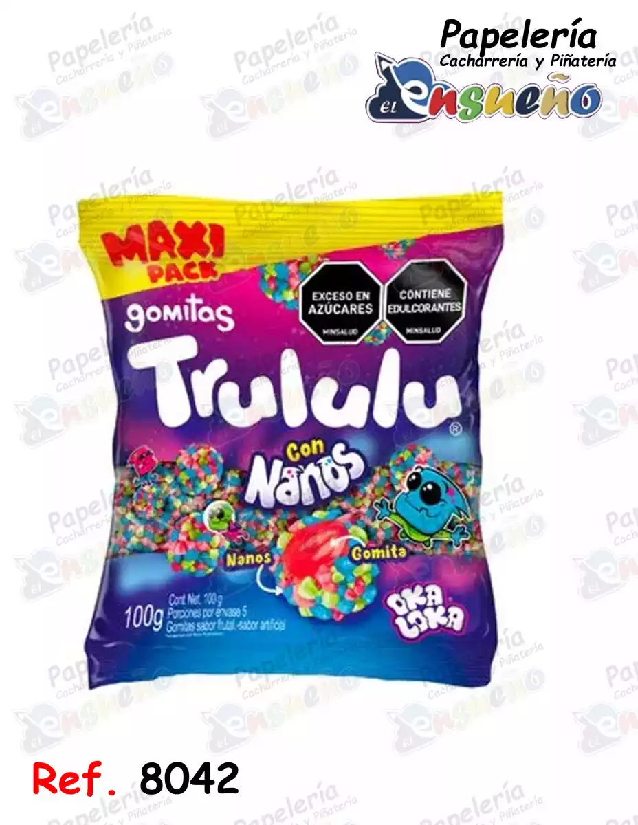 GOMA TRULULU MAXI NANOS*100 gr