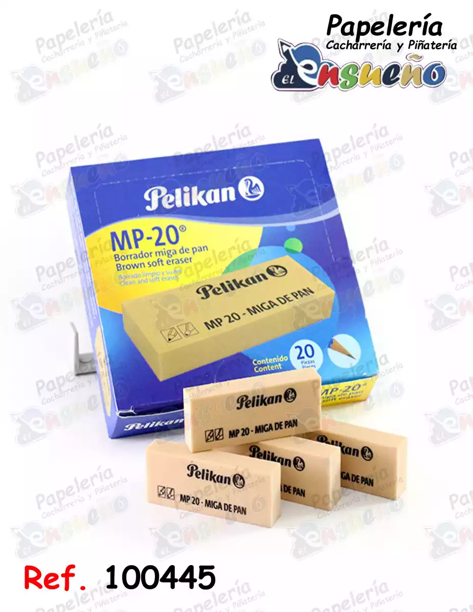BORRADOR MIGA DE PAN PELIKAN MP-20 (CJ*20)